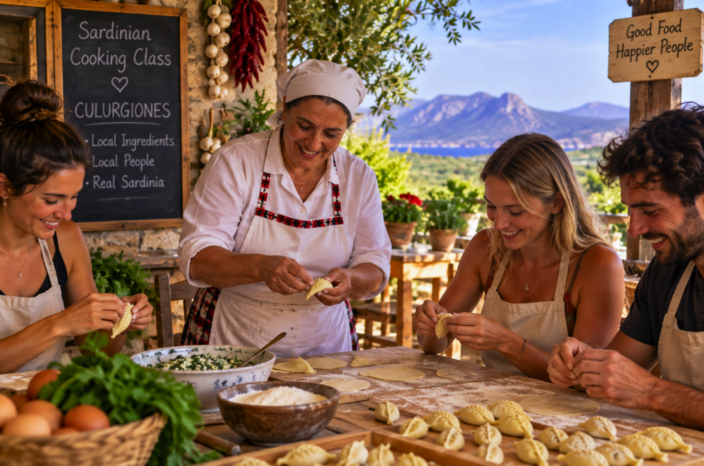 Sardinian Cooking Classes in Olbia: Learn to Make Culurgiones by Hand