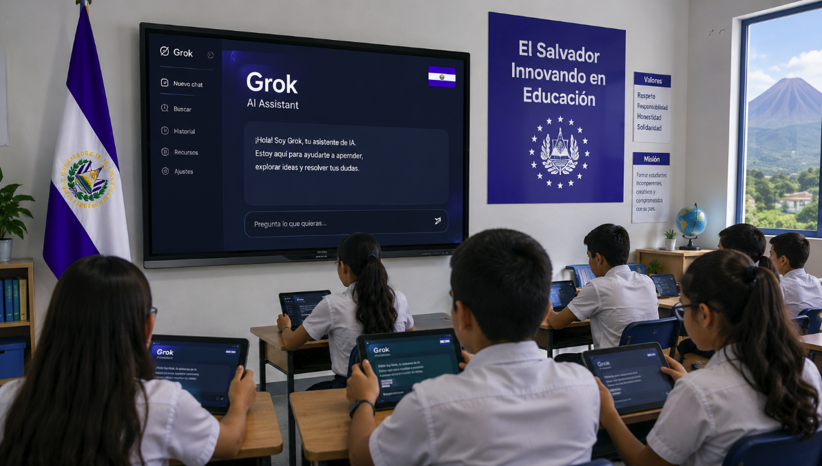 El Salvador’s Grok School Plan Is Becoming a Test of AI as Public Infrastructure