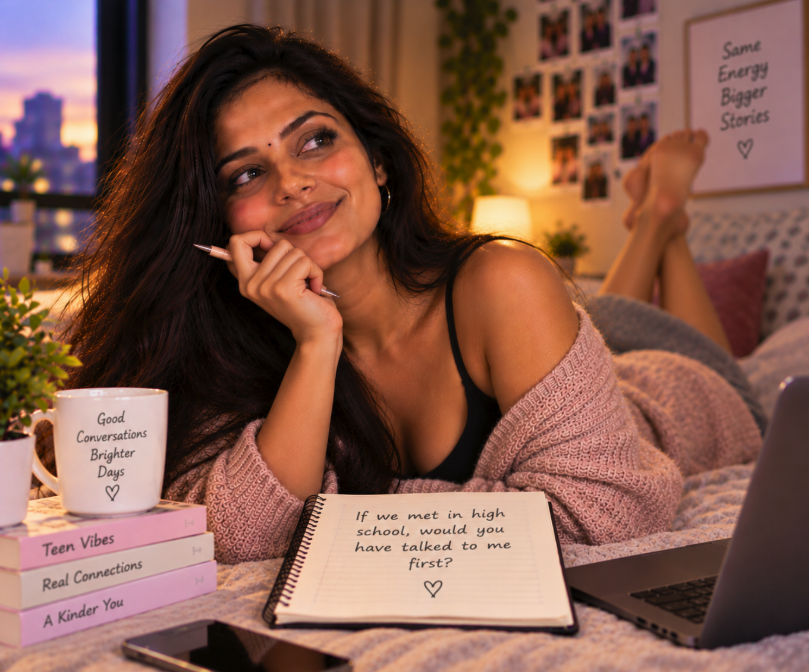 If We Met in High School, Would You Have Talked to Me First?