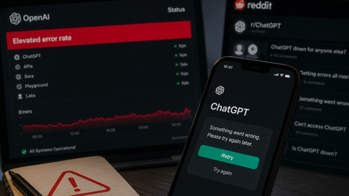 ChatGPT Outage Reports Show Why ‘Is It Down?’ Has Become the Wrong Question