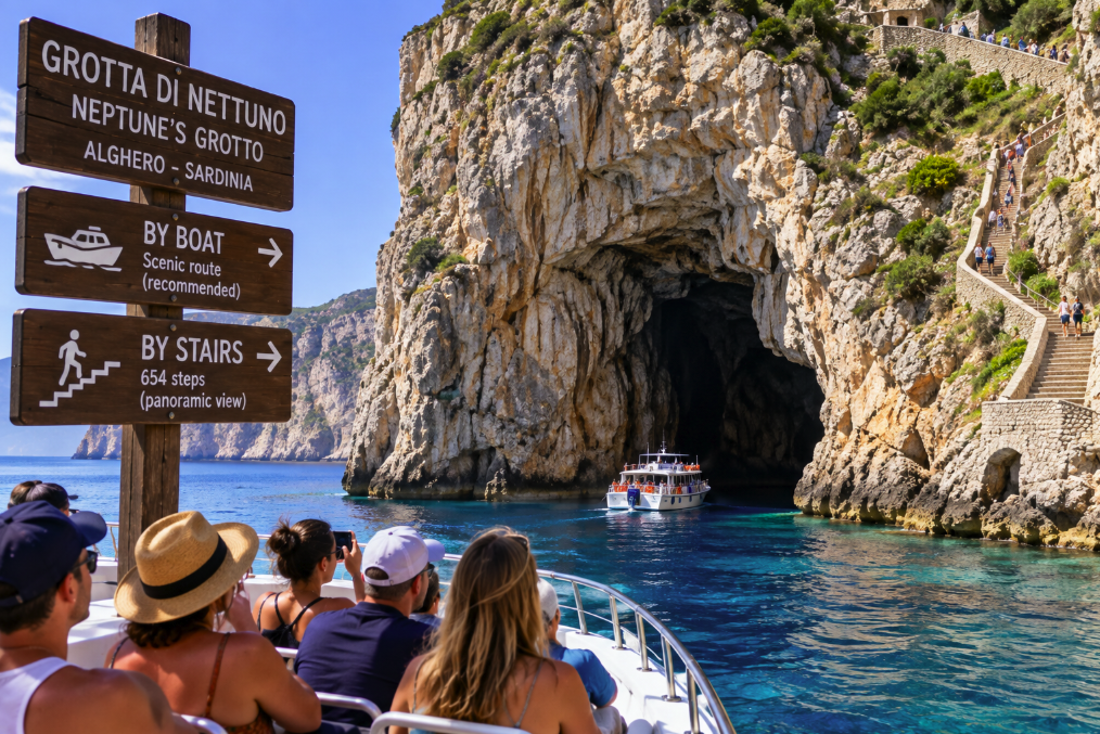 Neptune’s Grotto in Alghero: Boat or 654 Steps? How to Visit