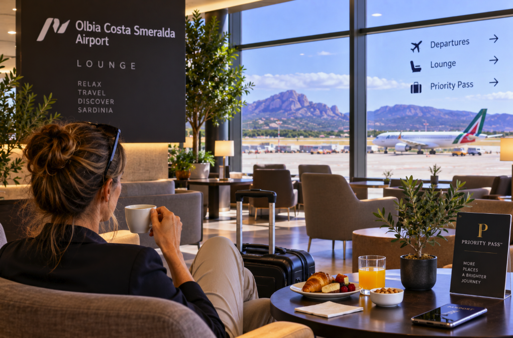 Sardinia Airport Lounges: Priority Pass at Olbia and Cagliari in 2026