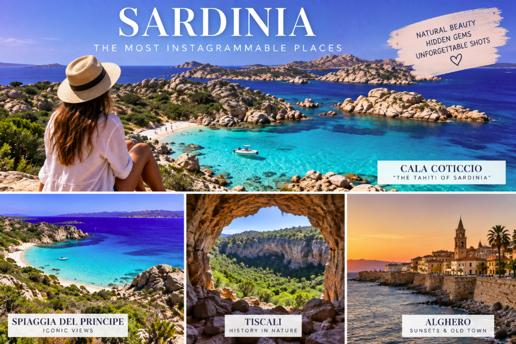 Sardinia’s Most Instagrammable Places: Cala Coticcio, Spiaggia del Principe, Tiscali and Beyond