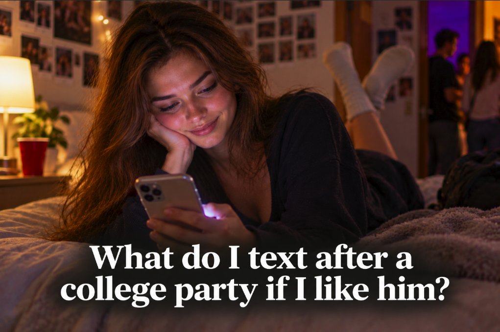 What Do I Text After a College Party If I Like Him?