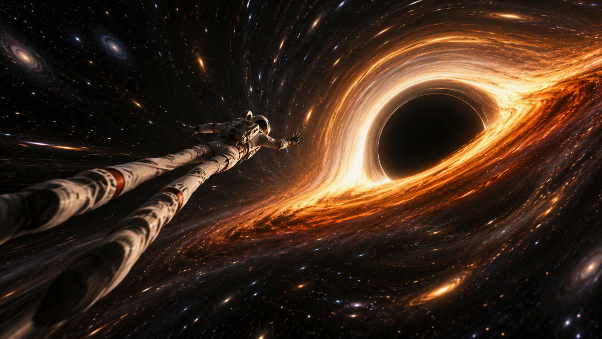 What Happens If You Fall Into a Black Hole? The Physics of Spaghettification