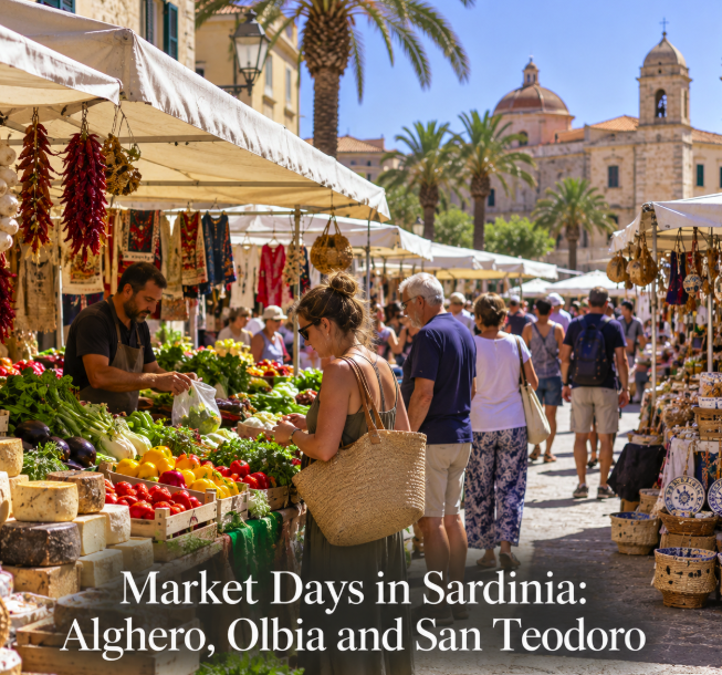 Market Days in Sardinia: Alghero, Olbia and San Teodoro