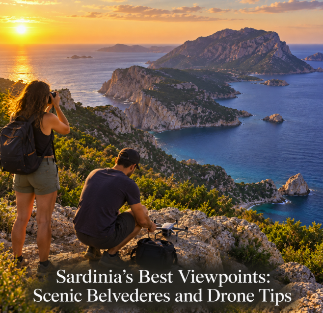 Sardinia’s Best Viewpoints: Scenic Belvederes and Drone Tips