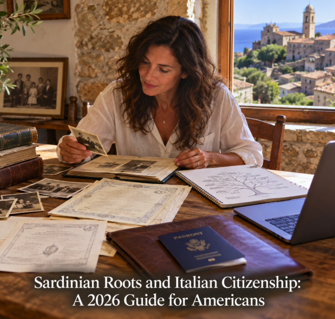 Sardinian Roots and Italian Citizenship: A 2026 Guide for Americans