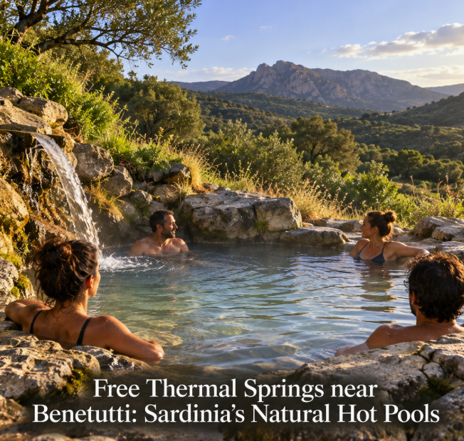 Free Thermal Springs near Benetutti: Sardinia’s Natural Hot Pools