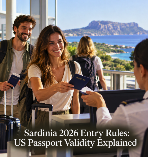 Sardinia 2026 Entry Rules: US Passport Validity Explained