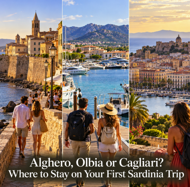 Alghero, Olbia or Cagliari? Where to Stay on Your First Sardinia Trip
